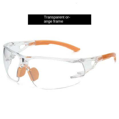 Lunettes de Protection Cyclisme – Monture Transparente Anti-Vent
