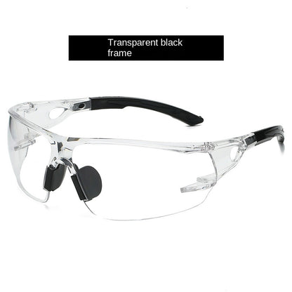 Lunettes de Protection Cyclisme – Monture Transparente Anti-Vent