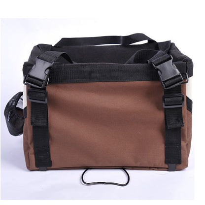 Portable Pet dog bicycle carrier bag basket Puppy Dog Cat Travel bike carrier Seat bag for small dog Products Travel Accessories