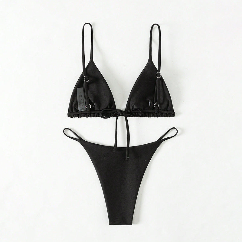 Bikini Deux Pièces Femme – Bretelles Sexy Séchage Rapide Plage
