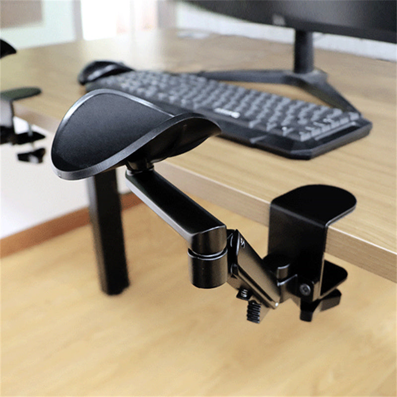 Support Bras Articulé Ordinateur Portable Métal - Ergonomique Bureau Lit Canapé - APPRO-DISTRI