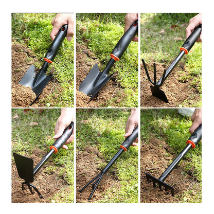 Outils de Jardinage Acier & Plastique – Pelle, Râteau, Binette | 11 Modèles
