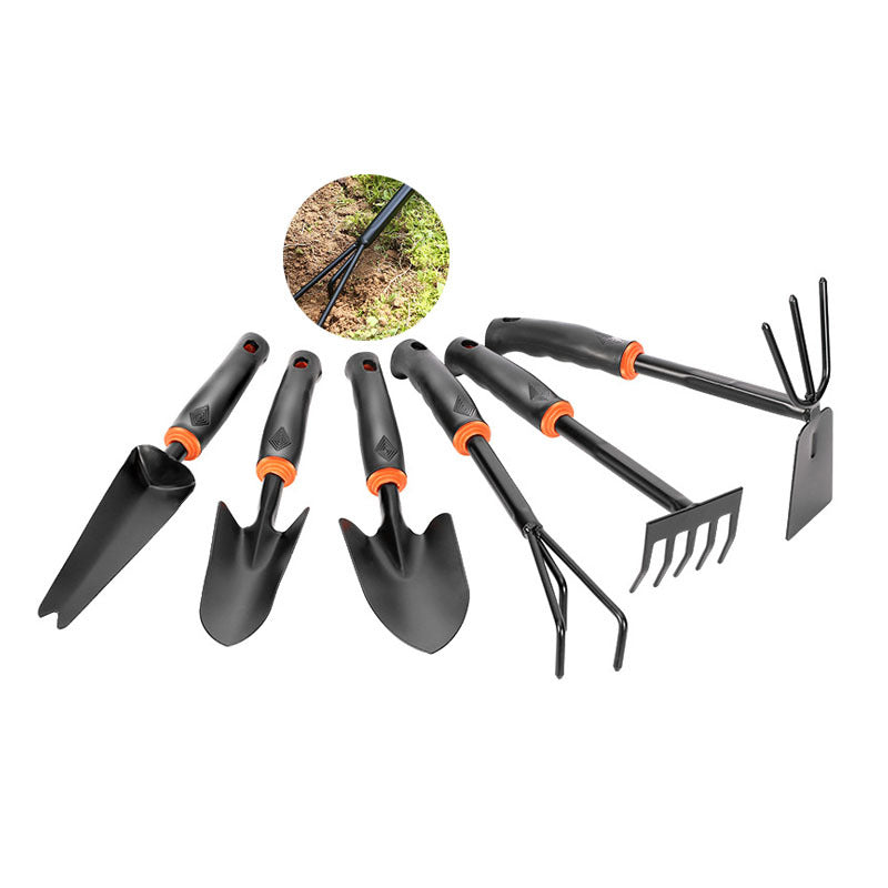 Outils de Jardinage Acier & Plastique – Pelle, Râteau, Binette | 11 Modèles