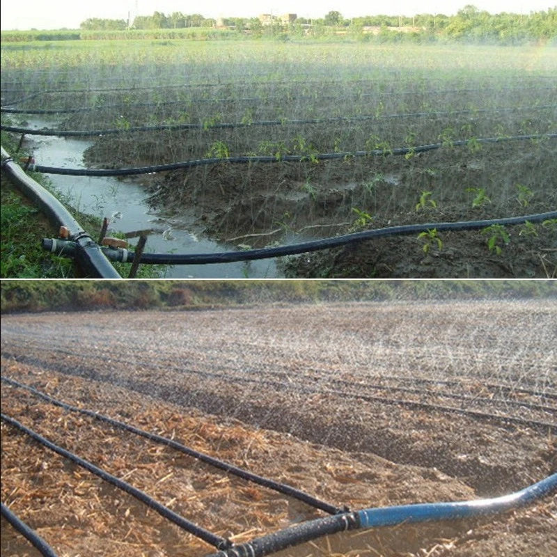 Tuyau d’Irrigation par Aspersion Φ32mm – Ruban Souple PE 0 à 7 Trous, 5m à 100m