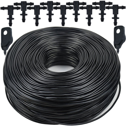 Kit Micro-Irrigation Goutte-à-Goutte SPRYCLE – Tuyau PVC 3/5mm avec Connecteur et Goutteurs (5M à 140M)