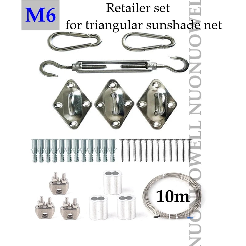 Voile d’ombrage triangulaire en HDPE – Ombrage 90-95%, Anti-UV | Terrasse, Jardin, Piscine