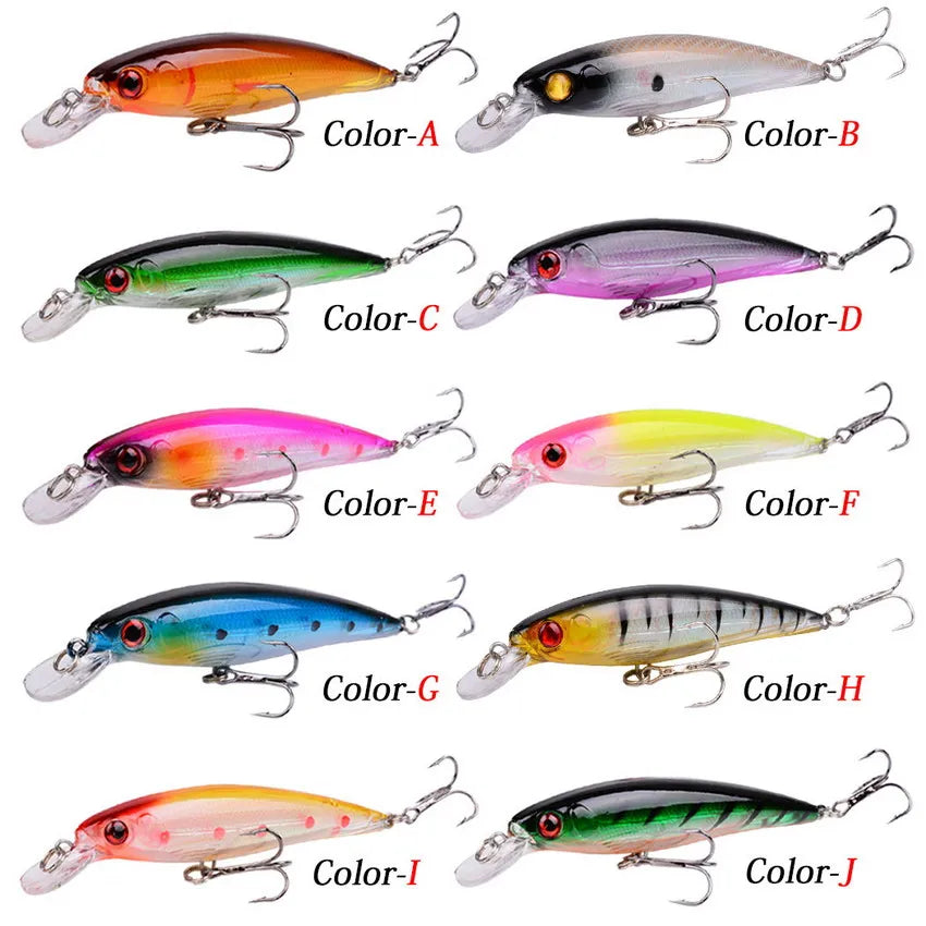 Leurre Pêche Minnow Laser 11cm 13g Poisson Nageur Crankbait Carnassier Brochet Perche Wobbler