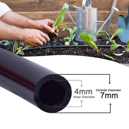 Tuyau PVC 4/7mm pour Micro-Irrigation Goutte-à-Goutte – Serre, Potager & Jardin (5M à 20M)