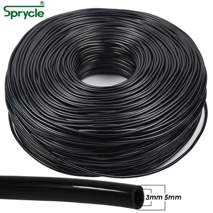 Kit Micro-Irrigation Goutte-à-Goutte SPRYCLE – Tuyau PVC 3/5mm avec Connecteur et Goutteurs (5M à 140M)