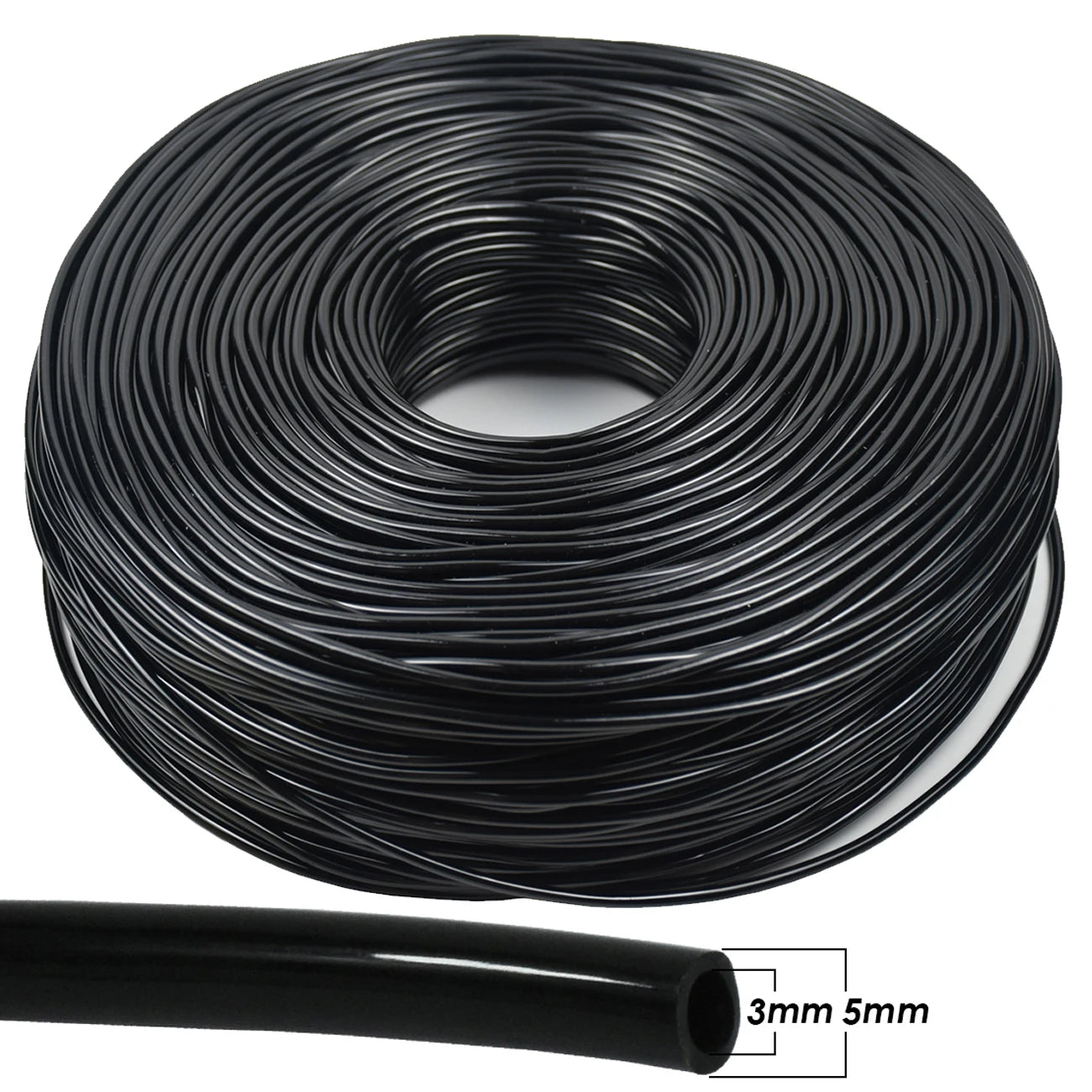 Kit Micro-Irrigation Goutte-à-Goutte SPRYCLE – Tuyau PVC 3/5mm avec Connecteur et Goutteurs (5M à 140M)