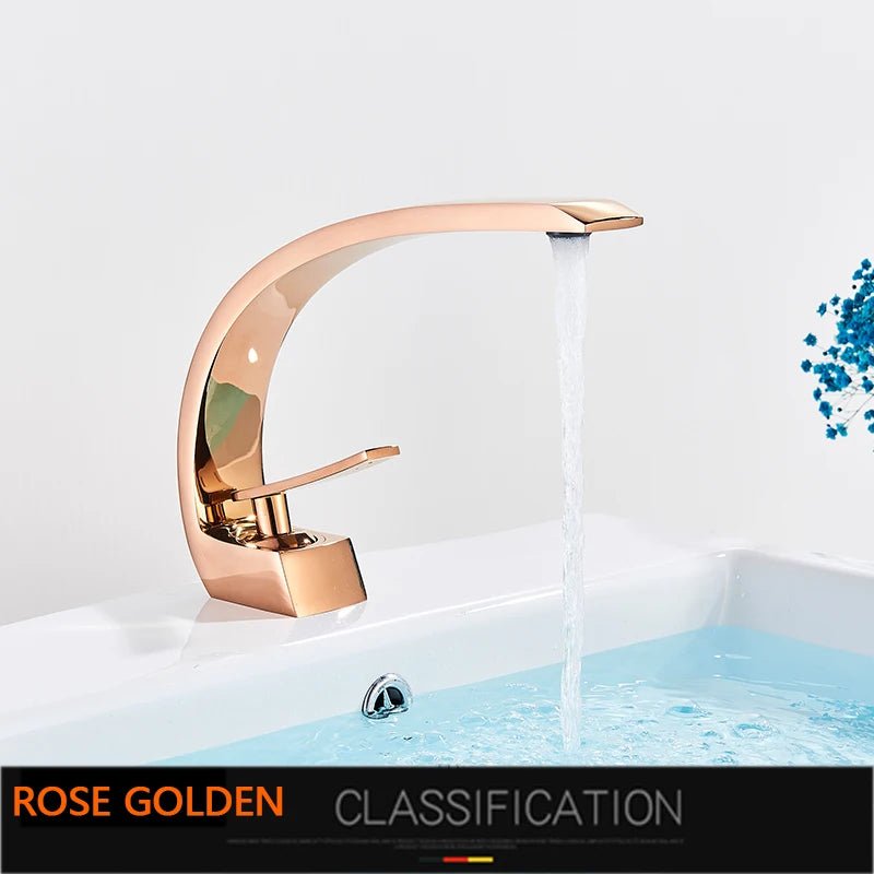 Robinet Lavabo Noir Mat Mitigeur Monotrou Design Moderne Chrome - Mitigeur Vasque Élégant