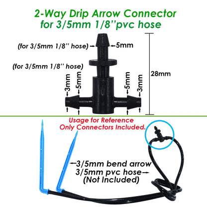 Kit Micro-Irrigation Goutte-à-Goutte SPRYCLE – Tuyau PVC 3/5mm avec Connecteur et Goutteurs (5M à 140M)