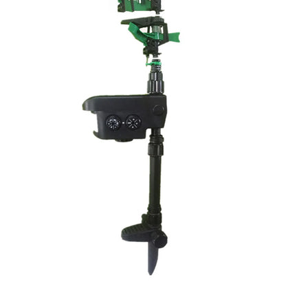 Solar Powered Motion Activated Animal Bird Mouse Repellent Garden Lawn Sprinkler  invading animal away from the garden orchard