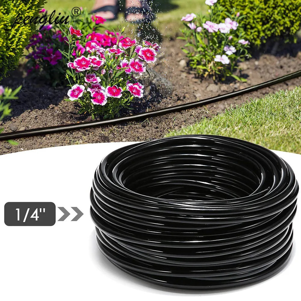 Tuyau PVC 4/7mm pour Micro-Irrigation Goutte-à-Goutte – Serre, Potager & Jardin (5M à 20M)