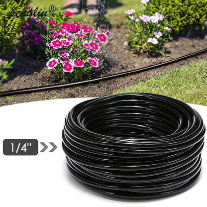 Tuyau PVC 4/7mm pour Micro-Irrigation Goutte-à-Goutte – Serre, Potager & Jardin (5M à 20M)