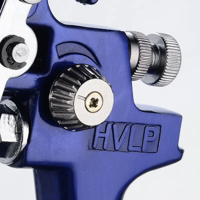 Pistolet à Peinture HVLP H-2000 Mini Aérographe 0.8mm 1.0mm Pneumatique Professionnel Auto Carrosserie - APPRO-DISTRI