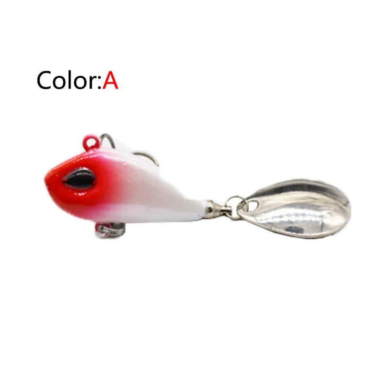 Leurre Pêche VIB Métal Cuillère 6g 10g 17g 25g Vibration Spinner Crankbait Carnassier Brochet Perche