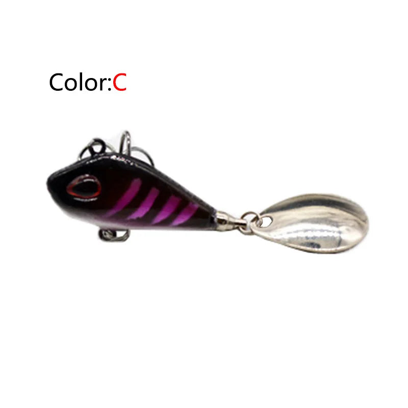 Leurre Pêche VIB Métal Cuillère 6g 10g 17g 25g Vibration Spinner Crankbait Carnassier Brochet Perche