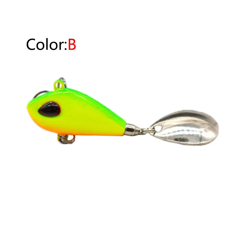 Leurre Pêche VIB Métal Cuillère 6g 10g 17g 25g Vibration Spinner Crankbait Carnassier Brochet Perche