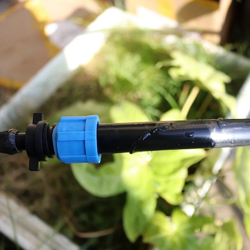 Ruban Goutte-à-Goutte PE 16mm avec Connecteurs – Irrigation Micro-Perforée, Espacement 10 à 40cm, 20m à 100m