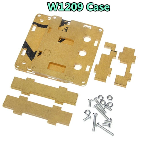 W1209 Blue/Red light DC 12V digital temperature controllear thermostat temperature control thermostat switch plate W1209 case