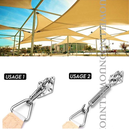 Voile d’ombrage triangulaire en HDPE – Ombrage 90-95%, Anti-UV | Terrasse, Jardin, Piscine