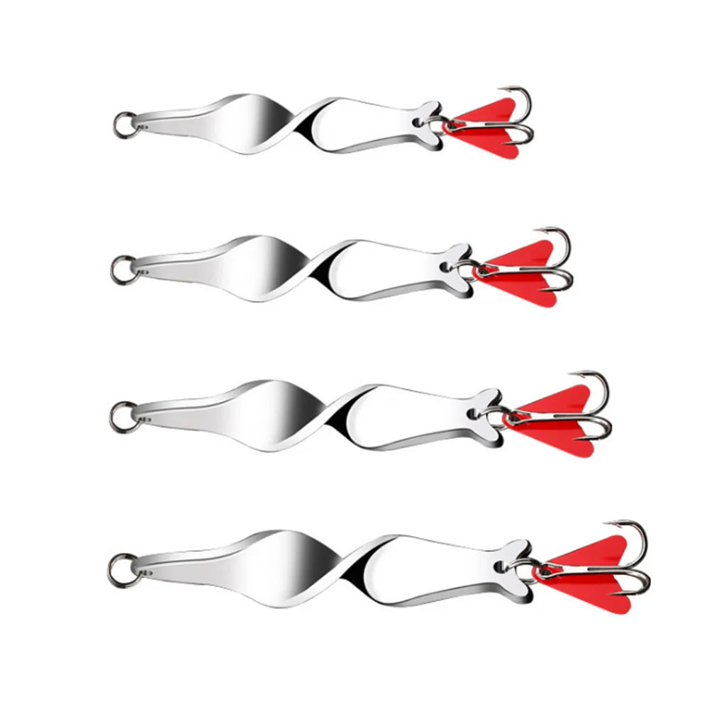 Leurre Pêche Spinner Métal Rotatif 10g 14g 21g 28g Cuillère Tournante Truite Brochet