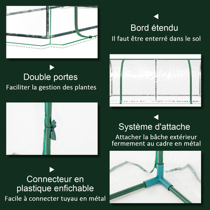 Mini Serre de Jardin Outsunny 