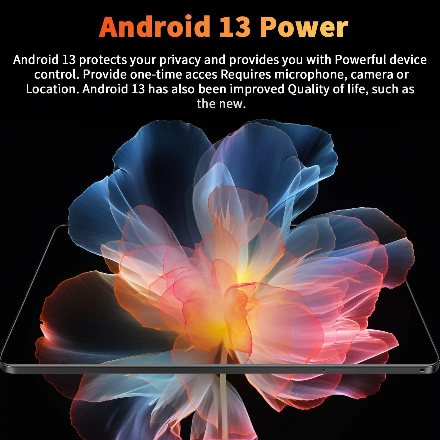 Tablette Android 14 - 10.36" 16GB RAM 1TB ROM, Snapdragon 8 Gen2, 5G, 20000mAh, 4K HD