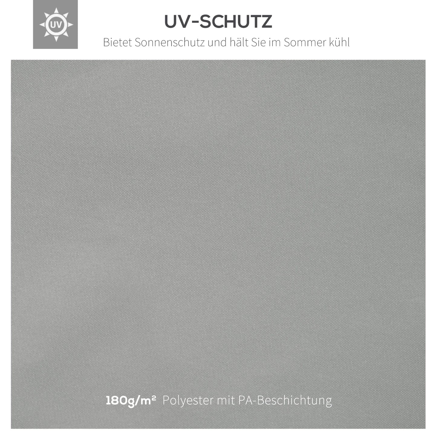 Toit de Remplacement Pavillon de Jardin 3x4m – Polyester 180g/m² Anti-UV | Outsunny