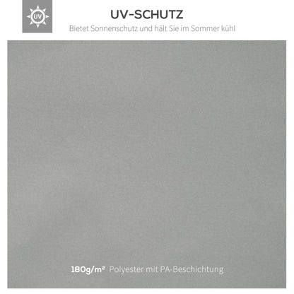 Toit de Remplacement Pavillon de Jardin 3x4m – Polyester 180g/m² Anti-UV | Outsunny