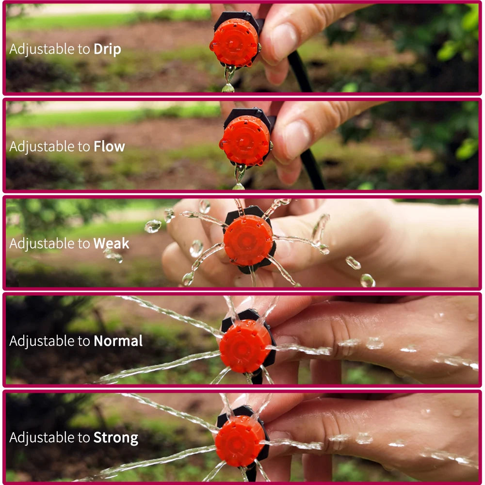 Kit d'Irrigation Goutte-à-Goutte Oasis 10M - Système d'Arrosage Automatique DIY Jardin
