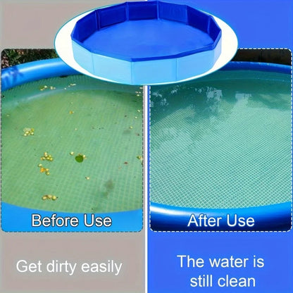 Bac Lave-Pieds Pliable en PVC – Tapis de Propreté pour Entrée de Piscine