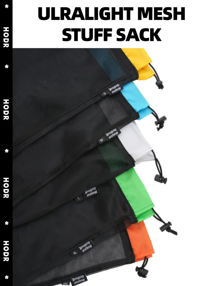Sacs en Maille Ultralégers HODR –Lot de 5 Tailles 