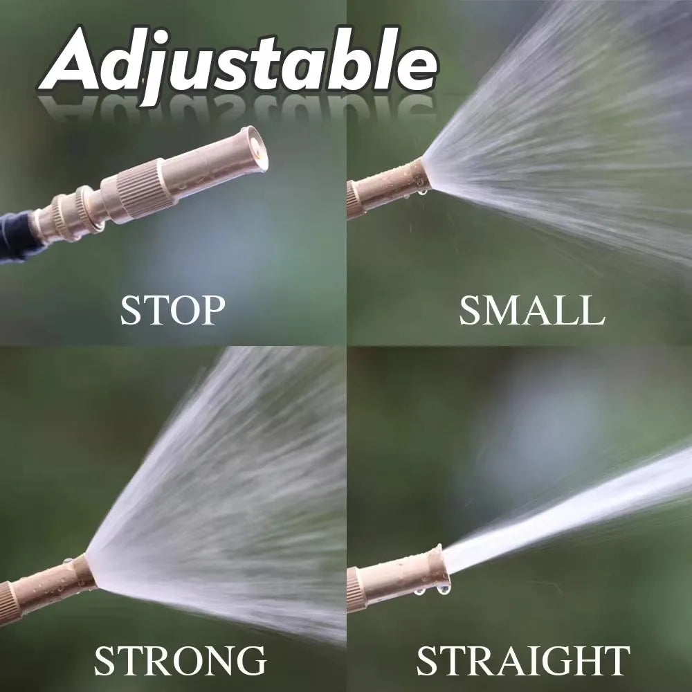 Pistolet d'Arrosage Laiton Haute Pression avec Vanne à Bille – Jardin, Voiture & Irrigation