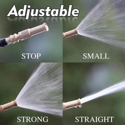 Pistolet d'Arrosage Laiton Haute Pression avec Vanne à Bille – Jardin, Voiture & Irrigation