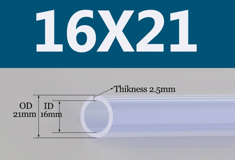 Tuyau Silicone Alimentaire Transparent | Flexible Non Toxique 2 à 18mm - 1m ou 5m