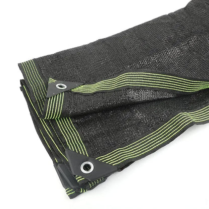 Filet d'Ombrage HDPE Noir 4/6/12PIN – Pare-Soleil Anti-UV 50~90% | Jardin, Serre, Pergola