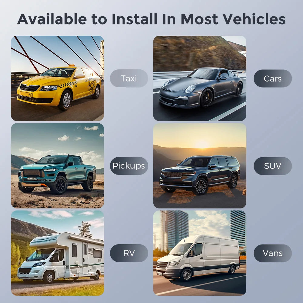 Autoradio Portable 7" Tactile CarPlay Android Auto - Bluetooth FM - Gearelec