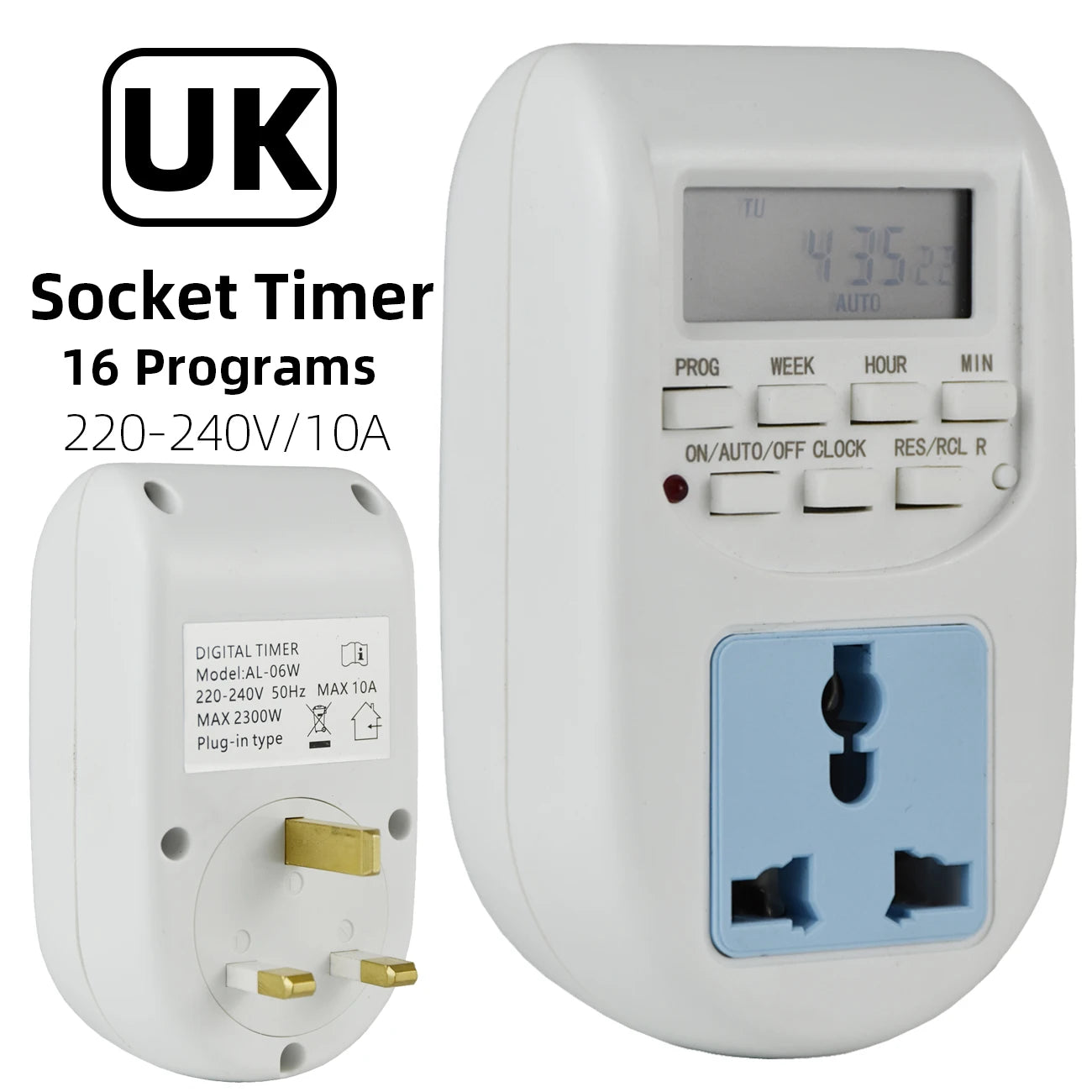 Kit d'Irrigation Jardin 5-30M - Pompe 60W Timer Buse Cuivre 360° Arrosage Automatique Serre