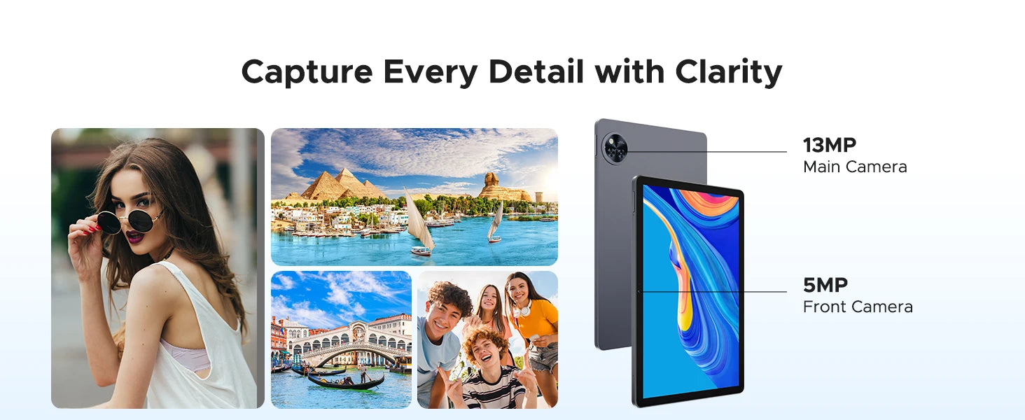 Tablette DOOGEE U11 Pro 11" Android 16 - 30GB RAM (6+24) + 256GB - Écran 90Hz - 8580mAh