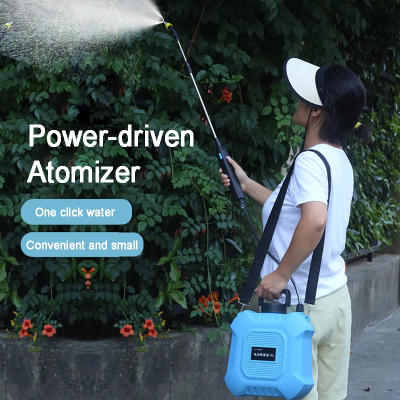 Pulvérisateur Électrique à Dos 5L/8L – Haute Pression, Longue Autonomie, Jardin & Agriculture