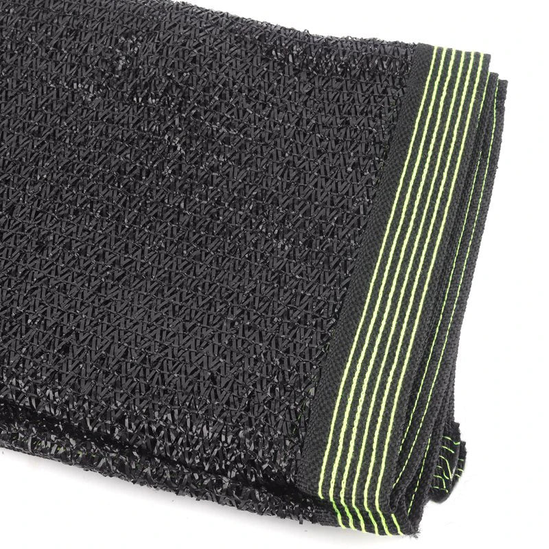 Filet d'Ombrage HDPE Noir 4/6/12PIN – Pare-Soleil Anti-UV 50~90% | Jardin, Serre, Pergola