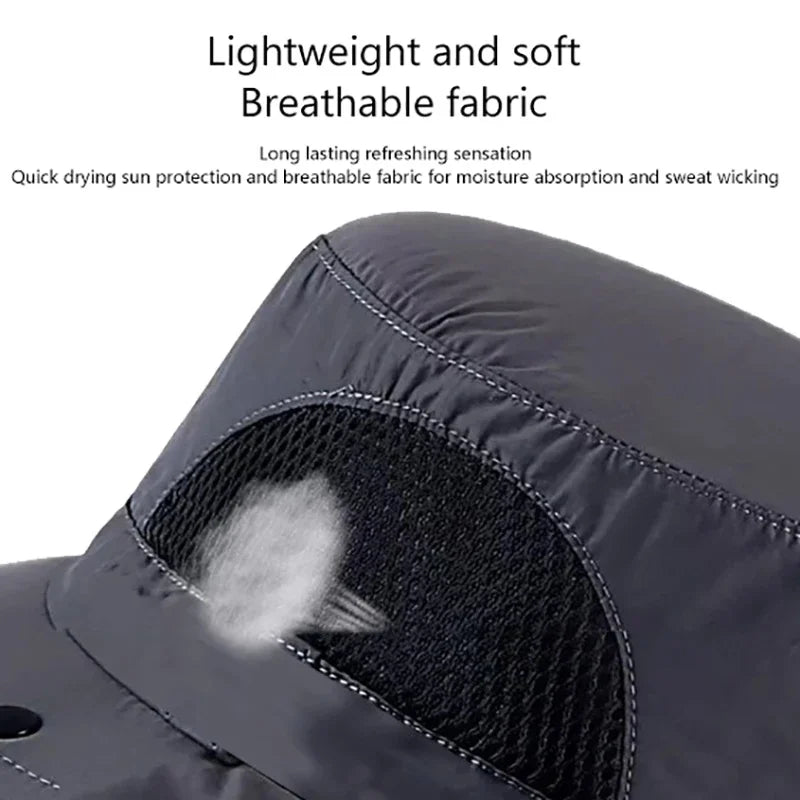 Chapeau Bob Anti-UV Outdoor | Protection Solaire Homme Femme - Pêche, Randonnée, Camping