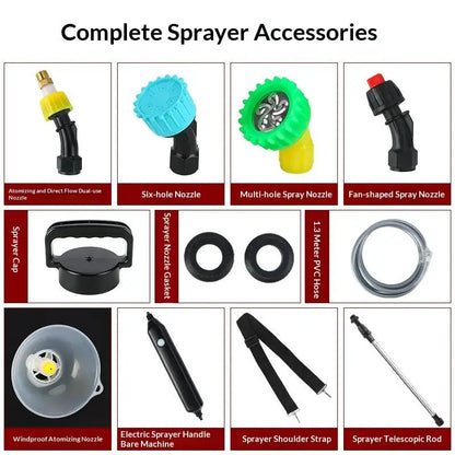 Accessoires Pulvérisateur Électrique Universel – Lance Télescopique, Buses, Joints, Tuyau | eelhoe