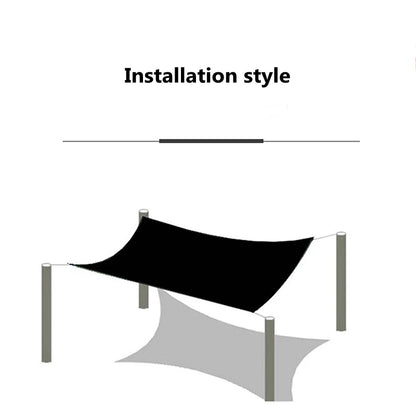 Filet d’ombrage HDPE 12 broches anti-UV – 80-95% ombrage | Jardin, Balcon, Piscine, Serre