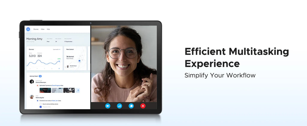 Tablette DOOGEE U11 Pro 11" Android 16 - 30GB RAM (6+24) + 256GB - Écran 90Hz - 8580mAh