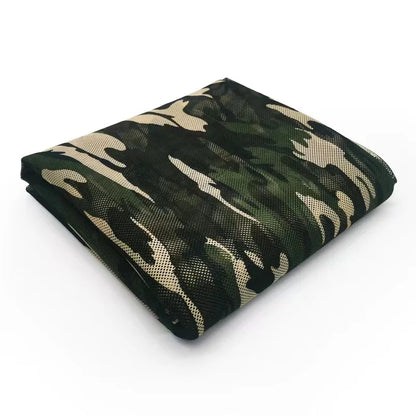 Filet de Camouflage 300D – Tissu Mesh Polyester 1,5x1M | Chasse, Camping, Décoration Jardin