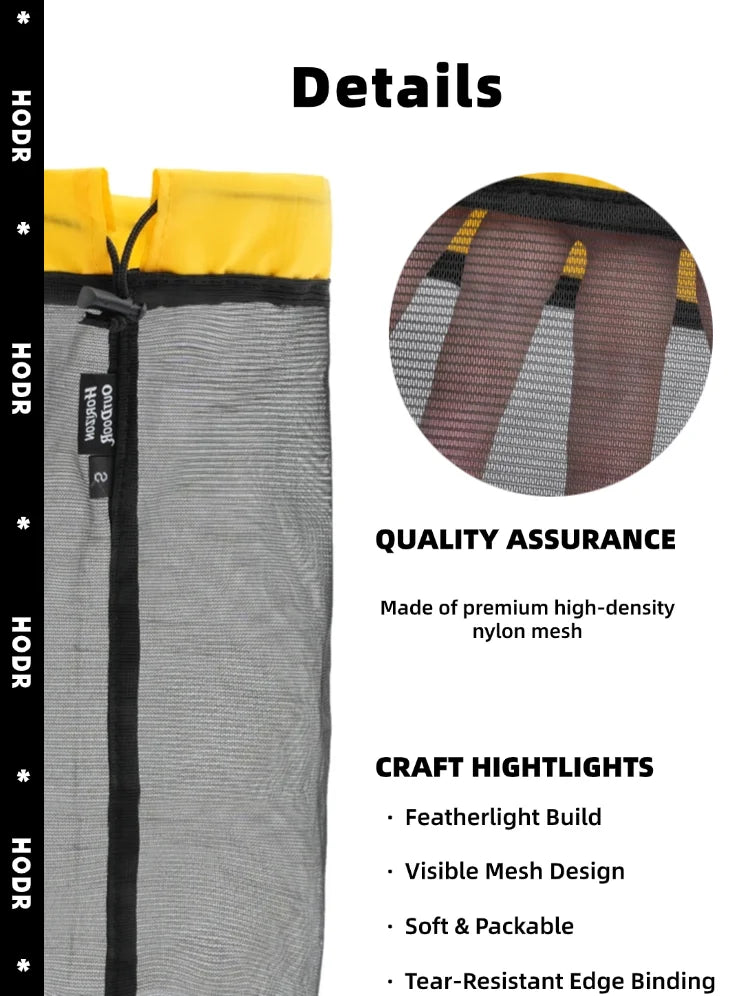 Sacs en Maille Ultralégers HODR –Lot de 5 Tailles 
