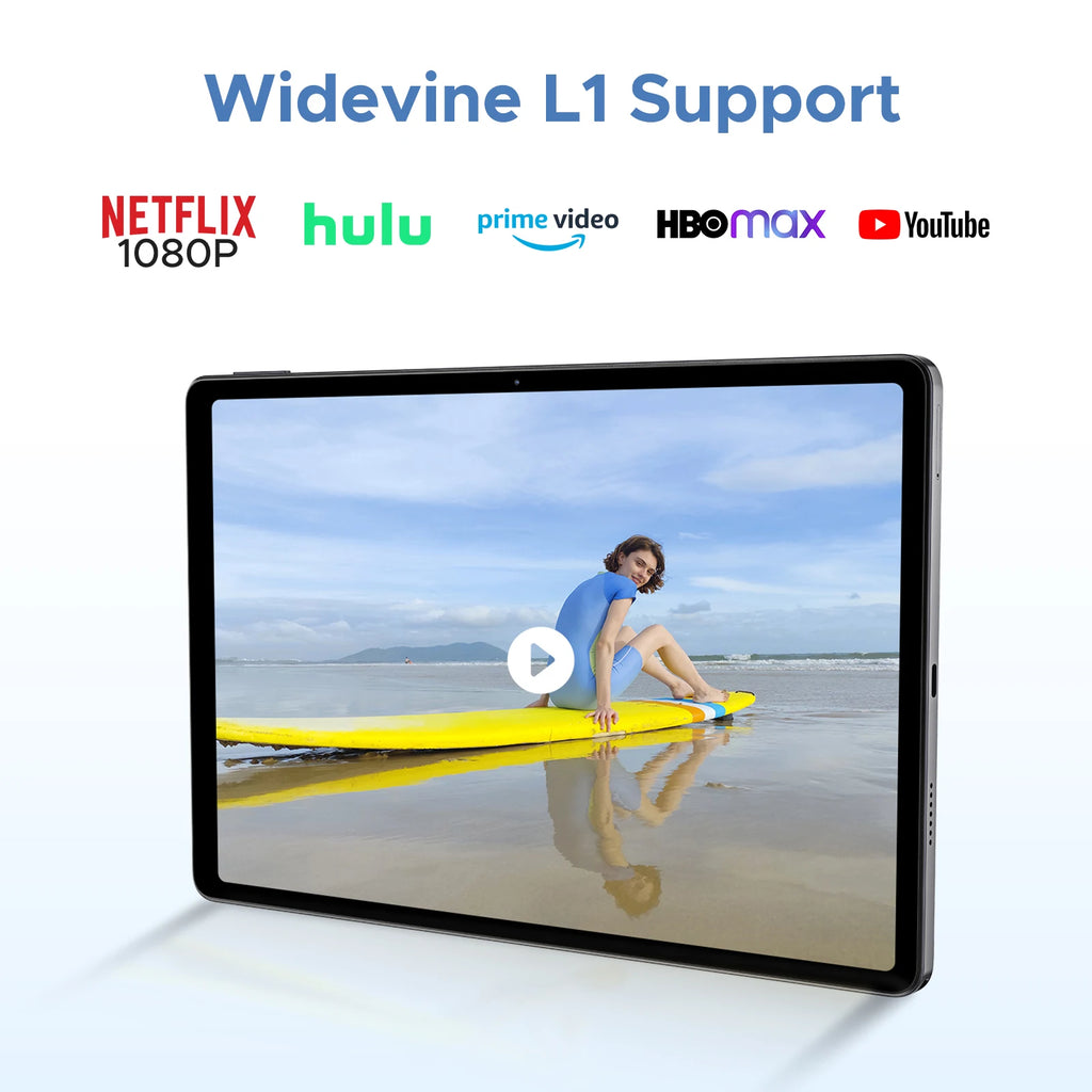 Tablette DOOGEE U11 Pro 11" Android 16 - 30GB RAM (6+24) + 256GB - Écran 90Hz - 8580mAh